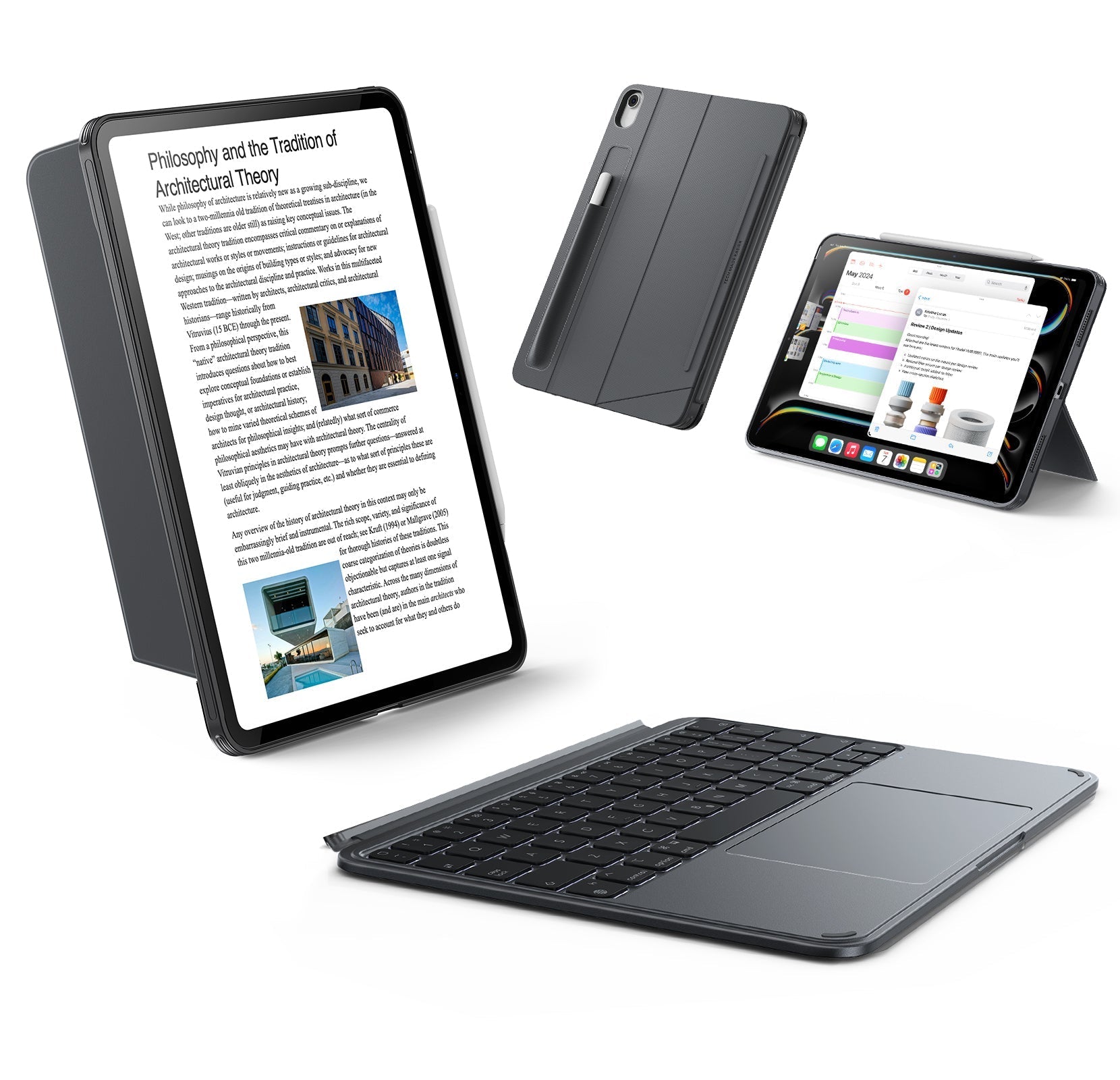 iPad  Shift Keyboard Case (Detachable)